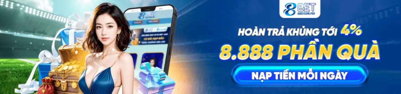 Giao diện ứng dụng 8win trên di động